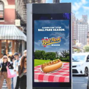 Tyson Foods Ball Park out-of-home display