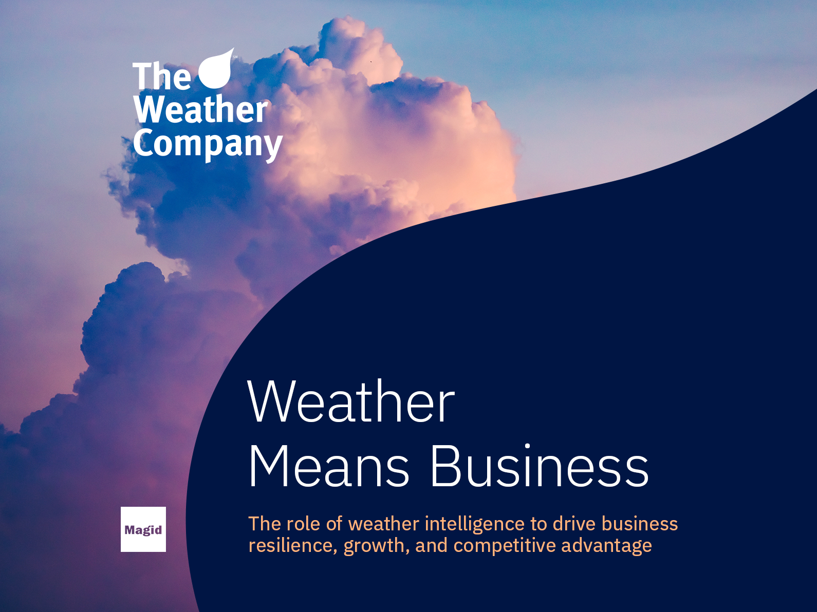 Weather Means Business report cover